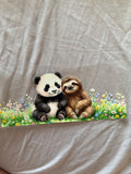 Panda & sloth