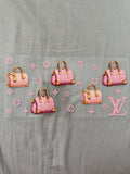 Pink lv bag