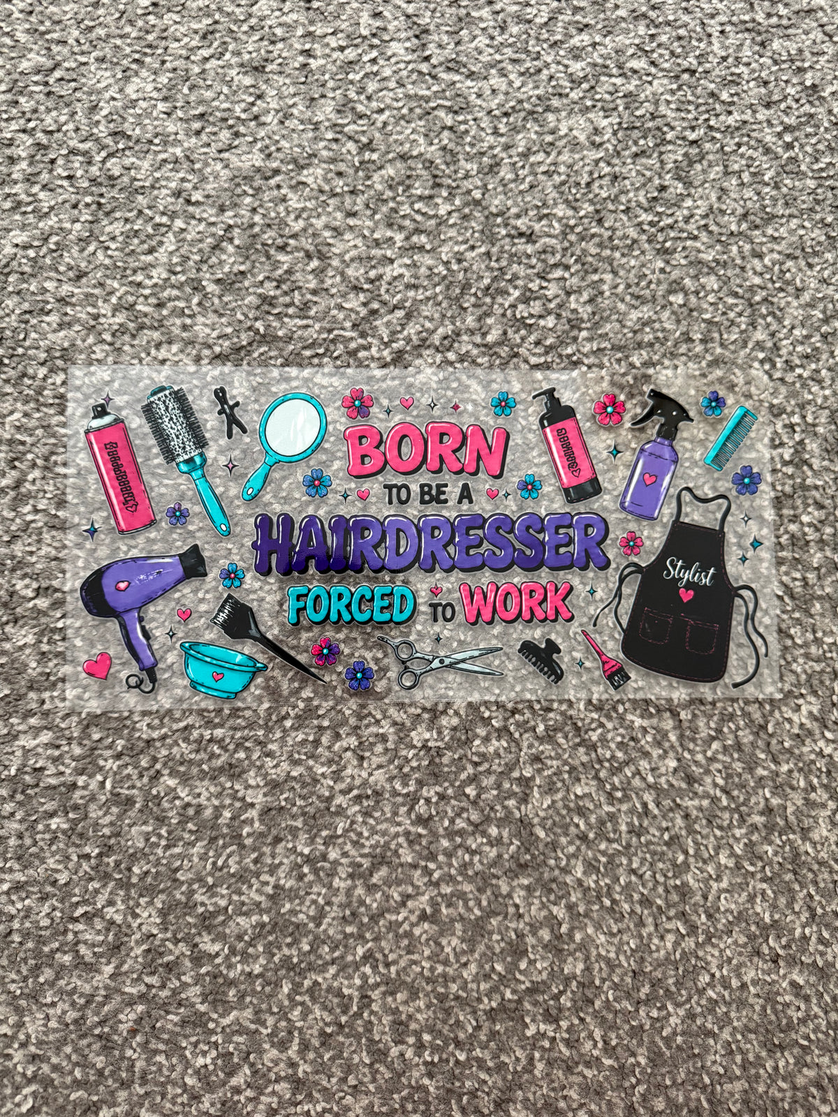 Born to be a hairdresser