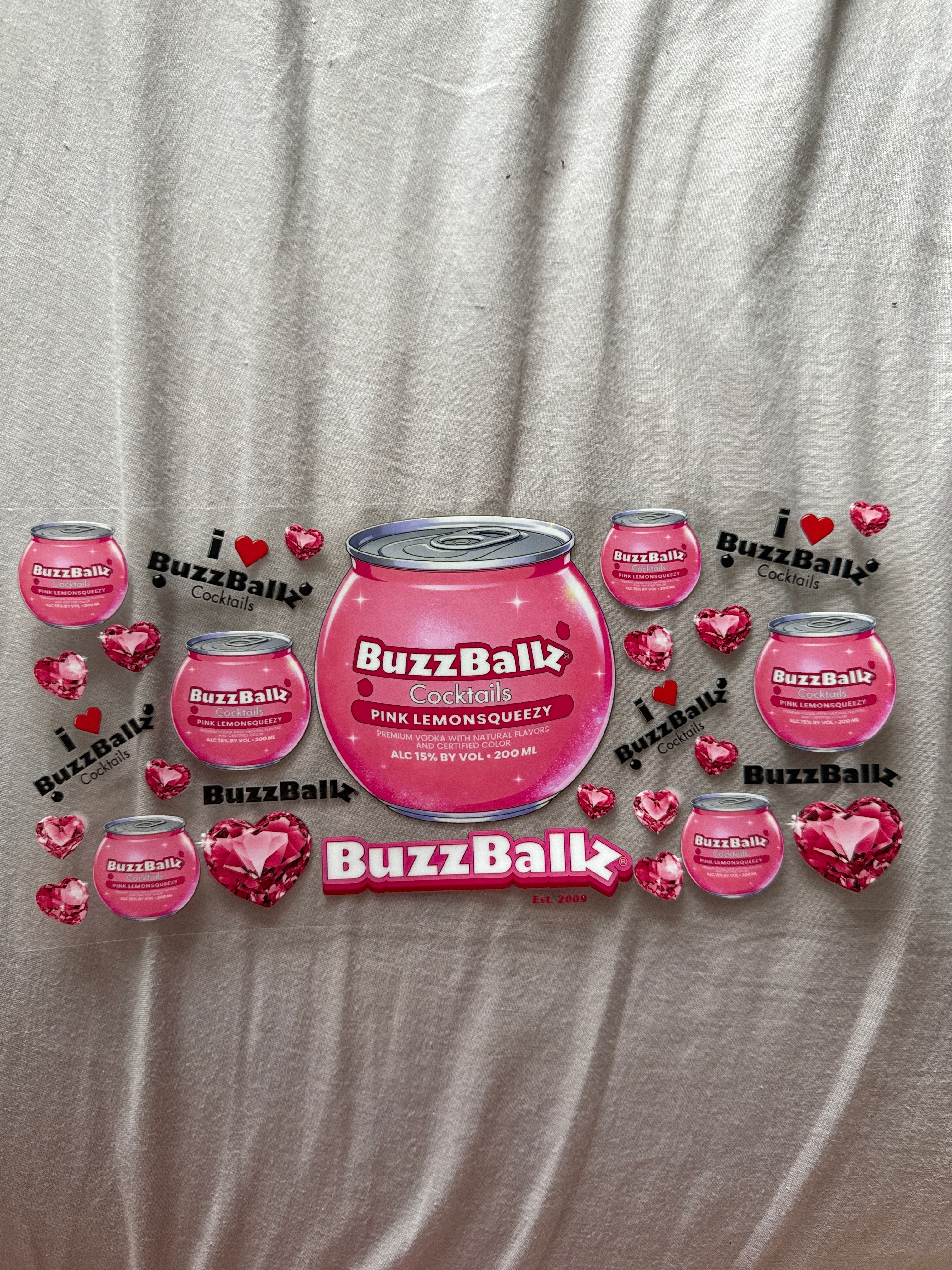 Pink buzzballz