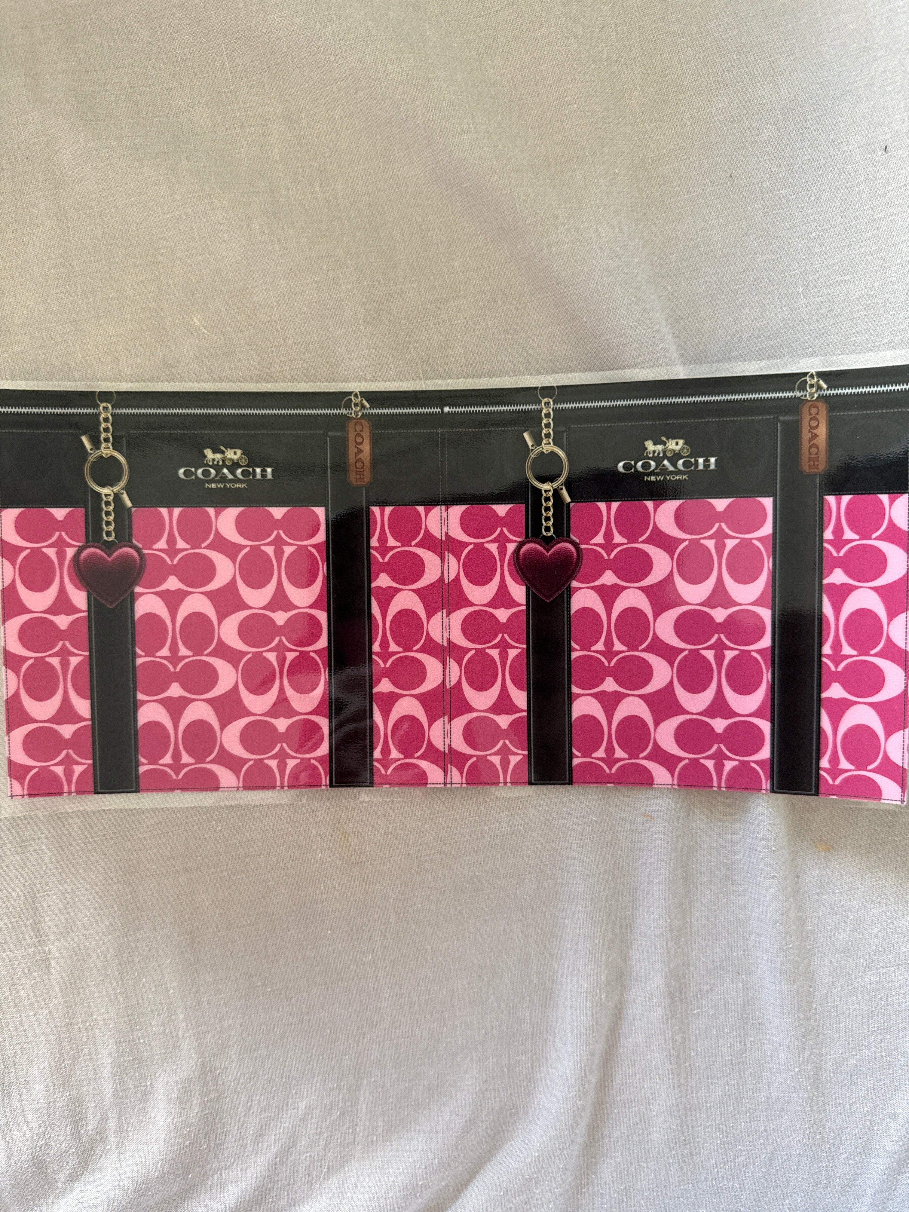 Pink coach bag