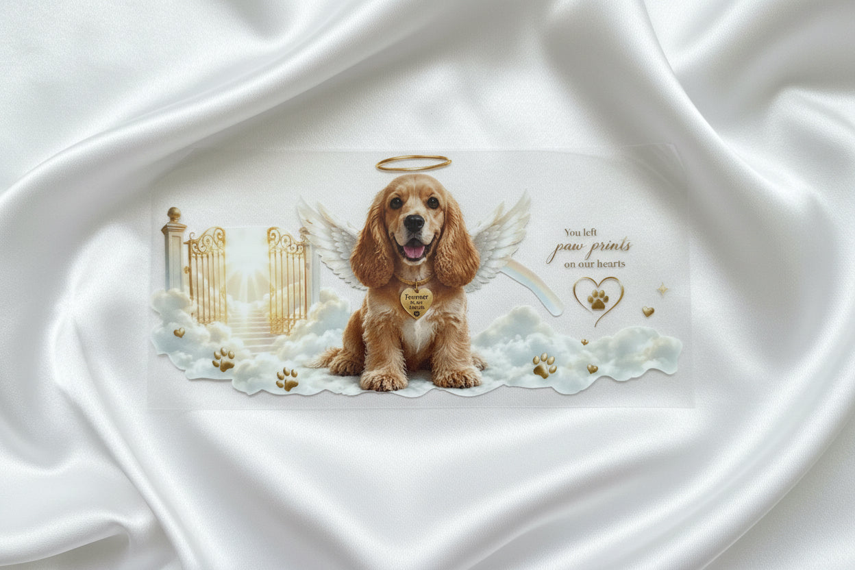 You left paw prints on our hearts