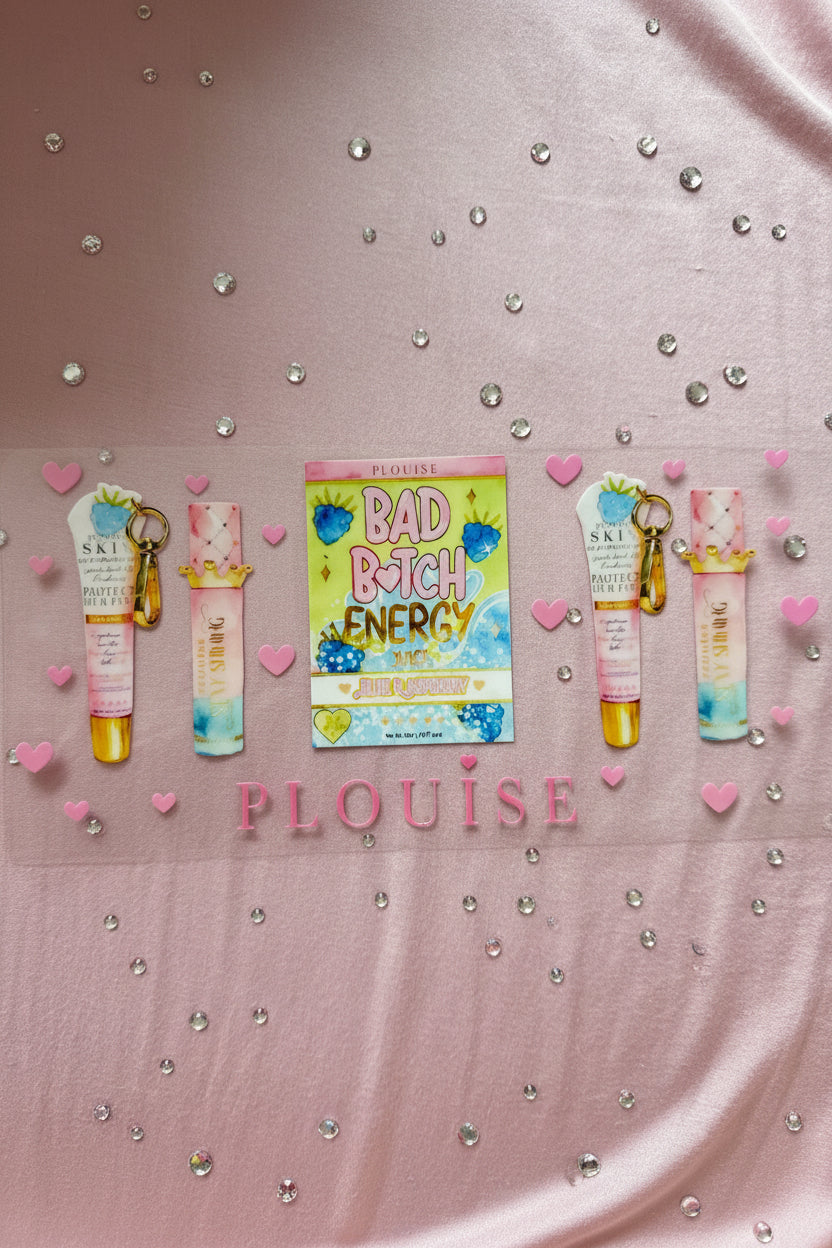 P Louise blue raspberry