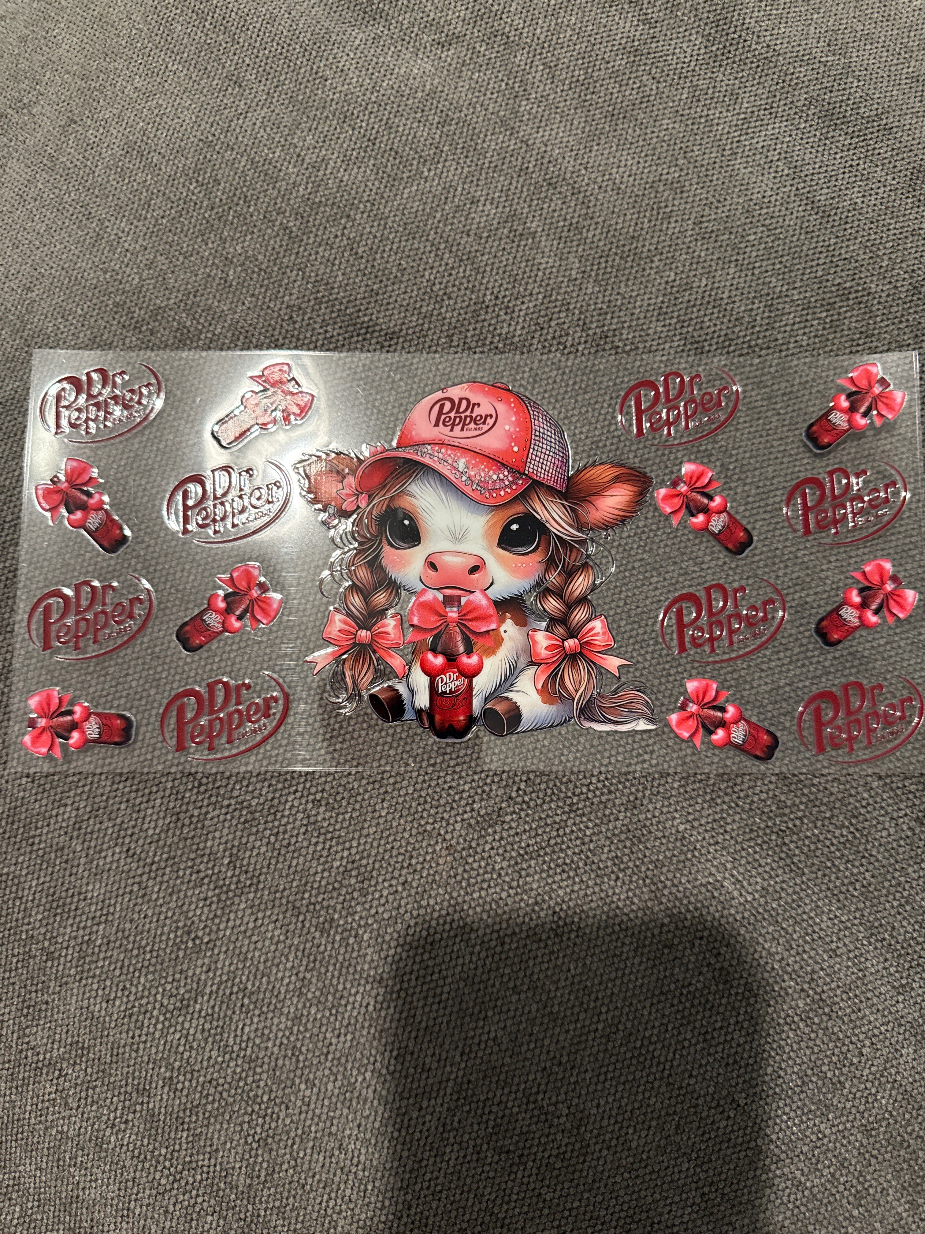 Dr Pepper cow