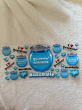 Blue buzzballz