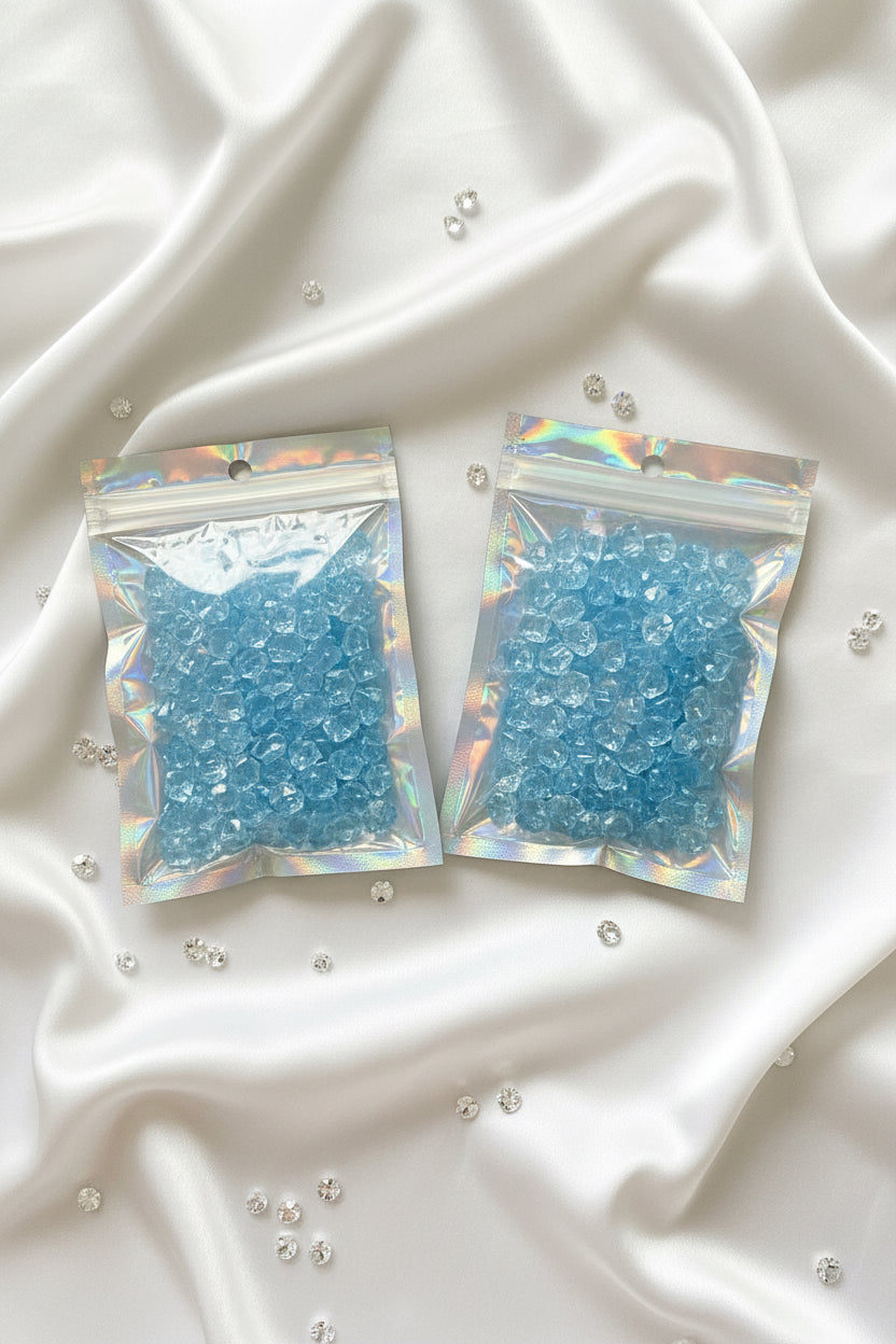 Baby blue ice