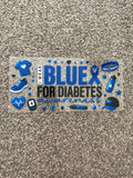 Blue for diabetes