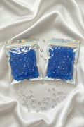 Royal blue ice