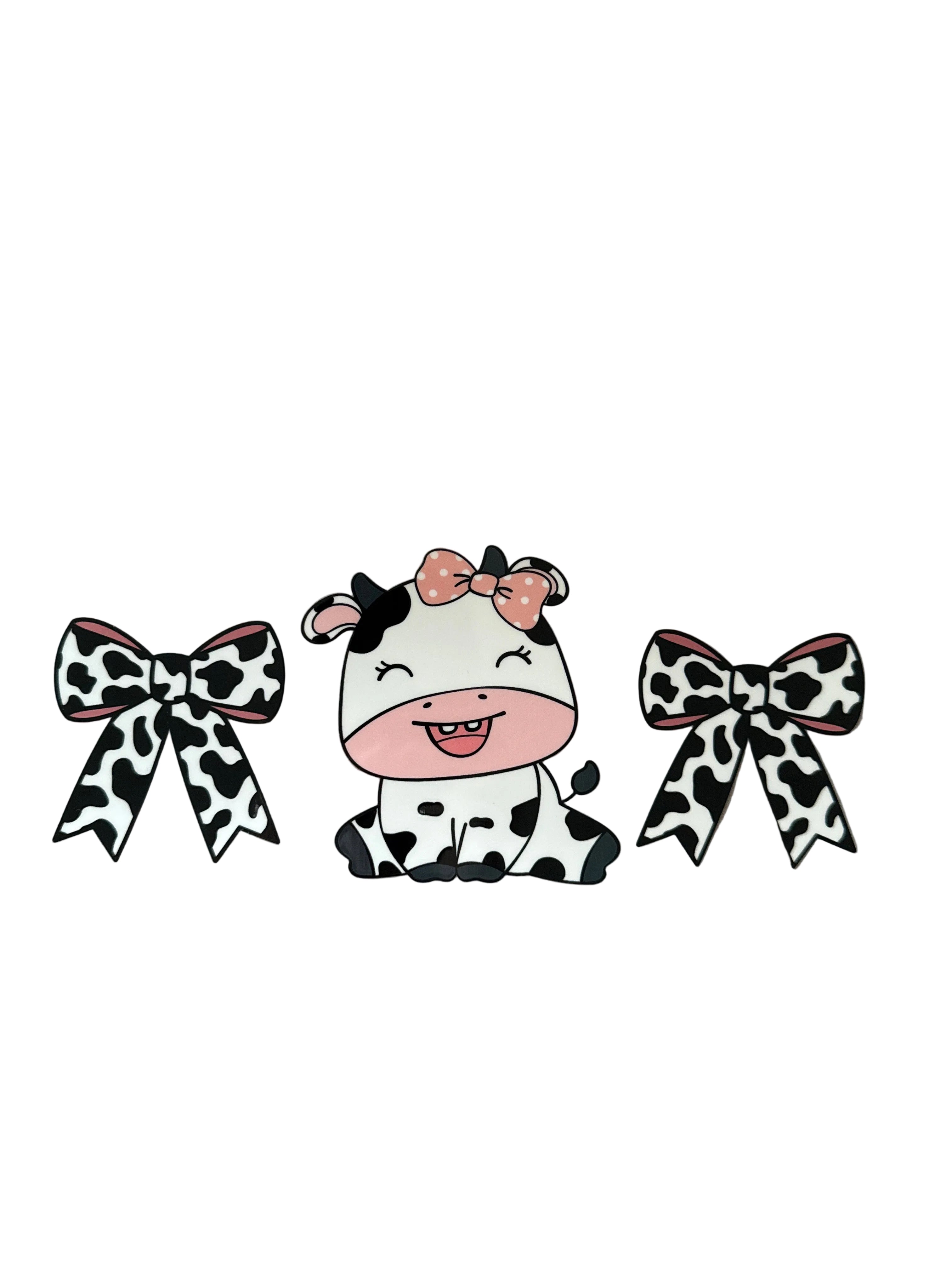Cow and bows
