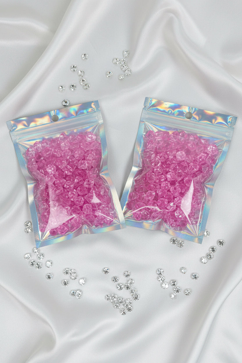 Pink ice