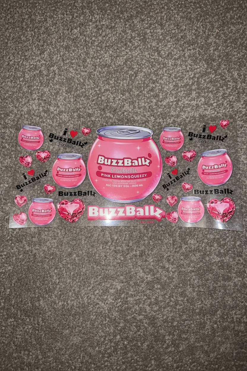 Pink buzzballs