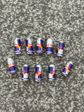 Red bull cans