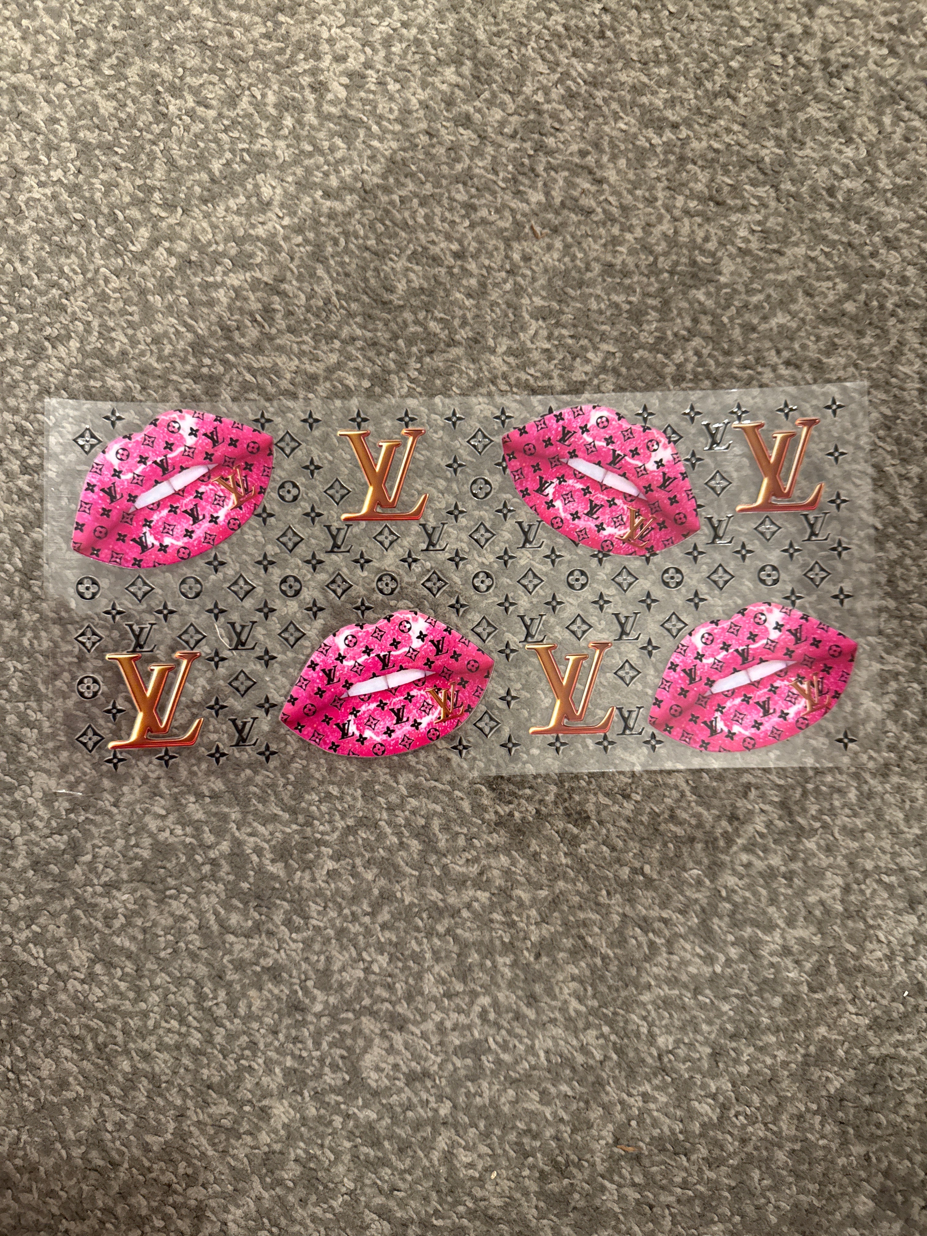 Pink LV Lips