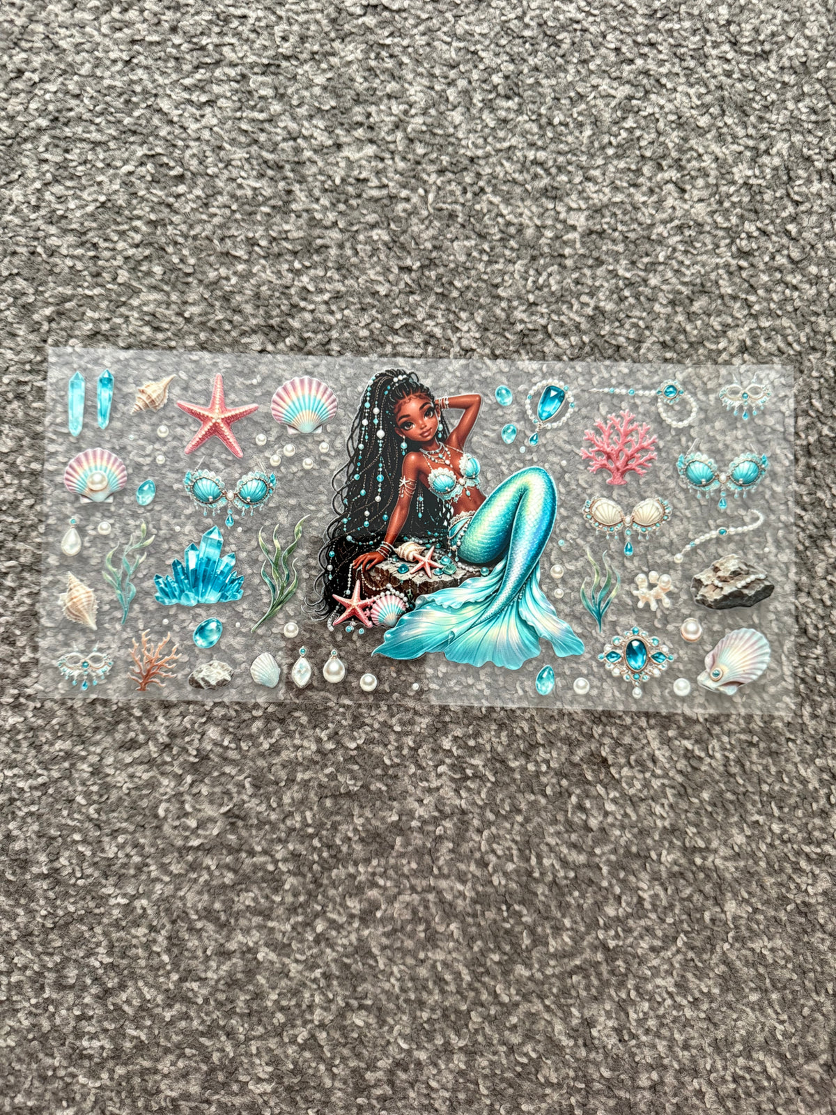 Blue mermaid