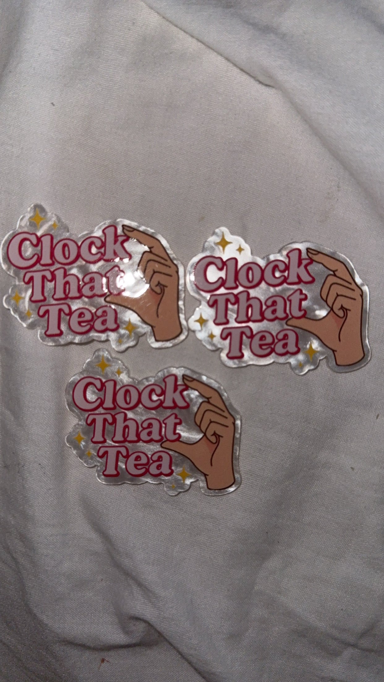 Clock that tea