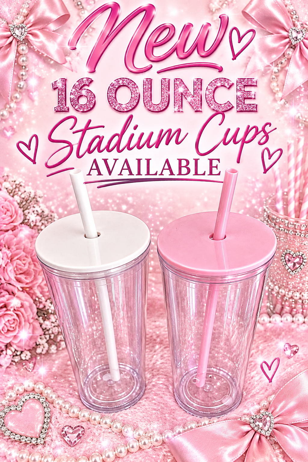 16 ounce stadium cups