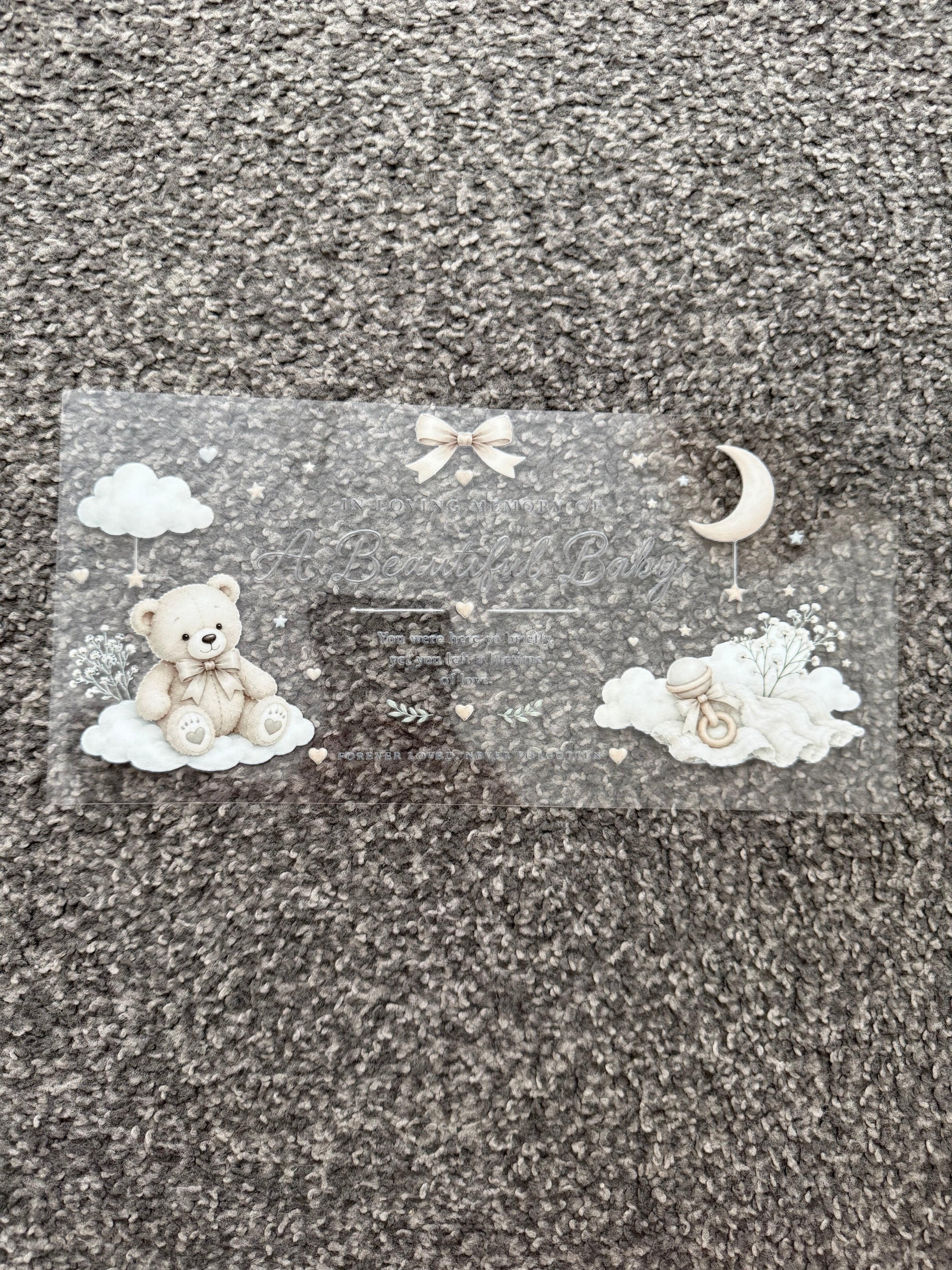 In loving memory (baby)